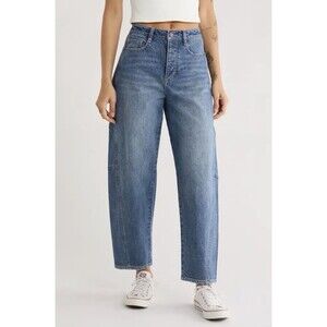 Brant by Habitual High Waist Crop Barrel Jeans Size 6/28